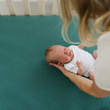 Premium Knit Fitted Crib Sheet - Journey