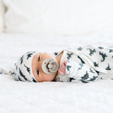 Newborn Knotted Gown - Wild