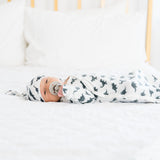 Newborn Knotted Gown - Wild