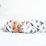 Newborn Knotted Gown - Wild