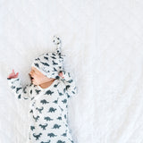 Newborn Knotted Gown - Wild