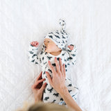 Newborn Knotted Gown - Wild