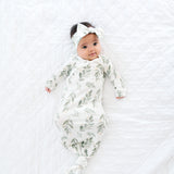 Knit Headband Bow - Fern