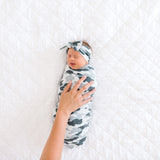 Knit Swaddle Blanket - Gunnar