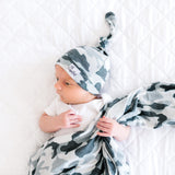 Knit Swaddle Blanket - Gunnar
