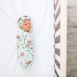 Knit Headband Bow - Bear