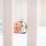 Knit Headband Bow - Bear