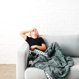 Three-Layer Jumbo Quilt - Hunter