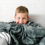 Three-Layer Jumbo Quilt - Hunter