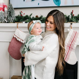 Knit Headband Bow - Pine