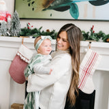 Knit Headband Bow - Pine