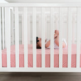 Premium Knit Fitted Crib Sheet - Darling