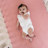 Premium Knit Fitted Crib Sheet - Darling