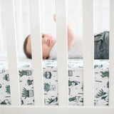 Premium Knit Fitted Crib Sheet - Shiloh