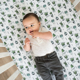 Premium Knit Fitted Crib Sheet - Shiloh