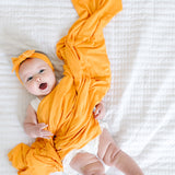 Knit Swaddle Blanket - Solar