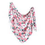 Knit Swaddle Blanket - Holly