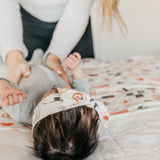 Knit Headband Bow - Baja