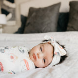 Knit Headband Bow - Baja