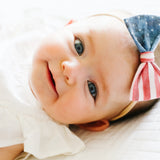 Bowtie Baby Bow - Patriot
