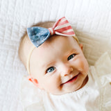 Bowtie Baby Bow - Patriot