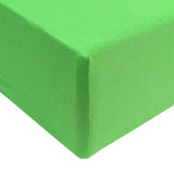 Premium Knit Fitted Crib Sheet - Lime