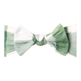 Knit Headband Bow - Pine