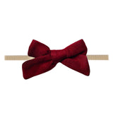 Classic Baby Bow - Ruby