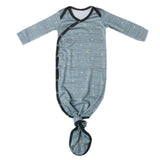 Newborn Knotted Gown - Starlight