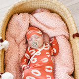 Top Knot Hat - Crush