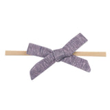 Ribbon Baby Bow - Violet