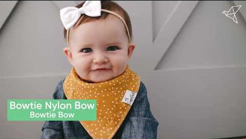 Ribbon Nylon Bow - Bloom