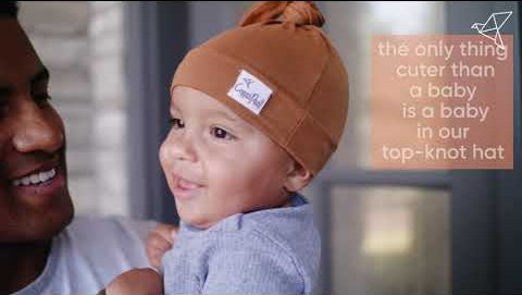 Top Knot Hat - Picasso