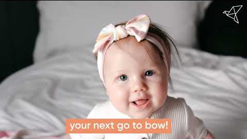 Knit Headband Bow - Lainey